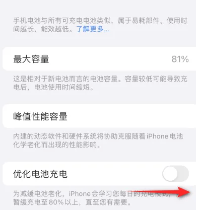 珠山苹果15维修分享iPhone15充电到80%就充不进电了怎么办 