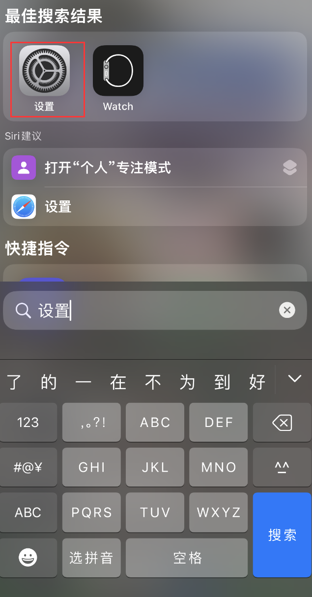 珠山苹果手机维修分享：iPhone 找不到“设置”或“App Store”怎么办？ 