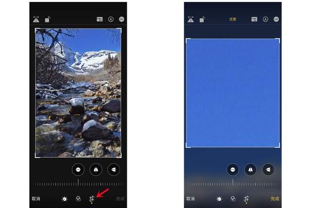 珠山苹果手机维修分享iPhone手机如何使用裁剪功能隐藏照片 